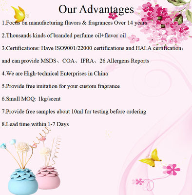 Strong Aromatherapy Fragrance Essential Oil Lily scented oils for Reed Diffuser