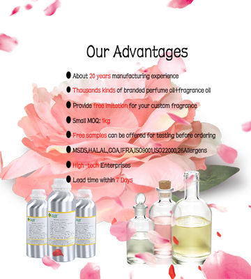 Long Lasting Perfume Fragrance Wholesale With MSDS IFRA ALLERGENS